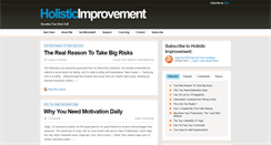 Desktop Screenshot of holisticimprovement.com